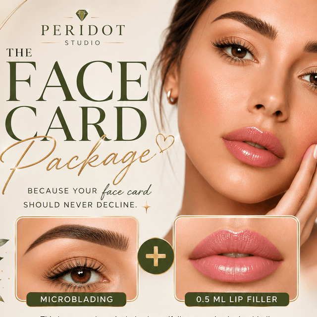 Face Card Package 💋 at Peridot Studio in Lubbock, TX